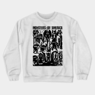 Monsters Of America Cryptid Crewneck Sweatshirt